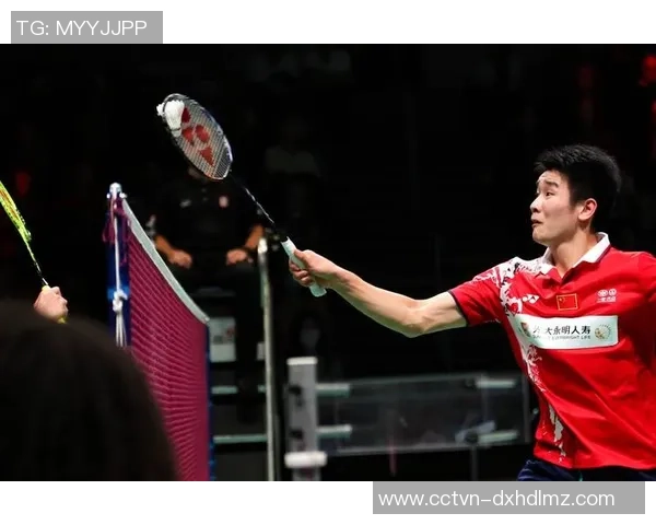 中国羽毛球队在汤姆斯杯半决赛对决日本队争夺决赛资格的激烈战斗